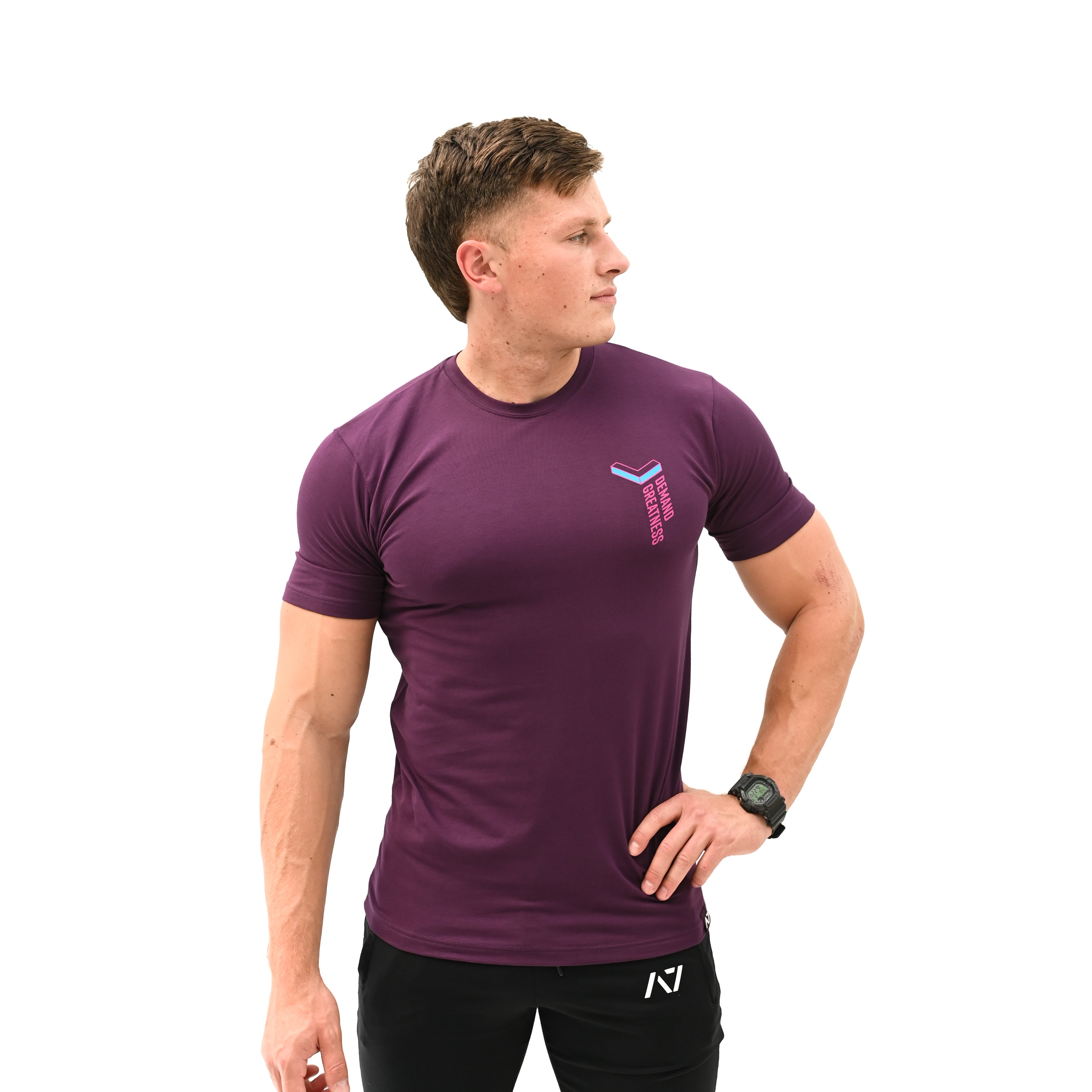 Ascend Berry Non Bar Grip T-Shirt is perfect for in and out of the gym. Purchase Ascend Berry Non Bar Grip tshirt UK from A7 UK. Purchase Ascend Berry Shirt Europe from A7 UK. Best gymwear shipping to UK and Europe from A7 UK. Ascend Berry is our newest Non Bar Grip Design. The best Powerlifting apparel for all your workouts. Available in UK and Europe including France, Italy, Germany, Sweden and Poland.