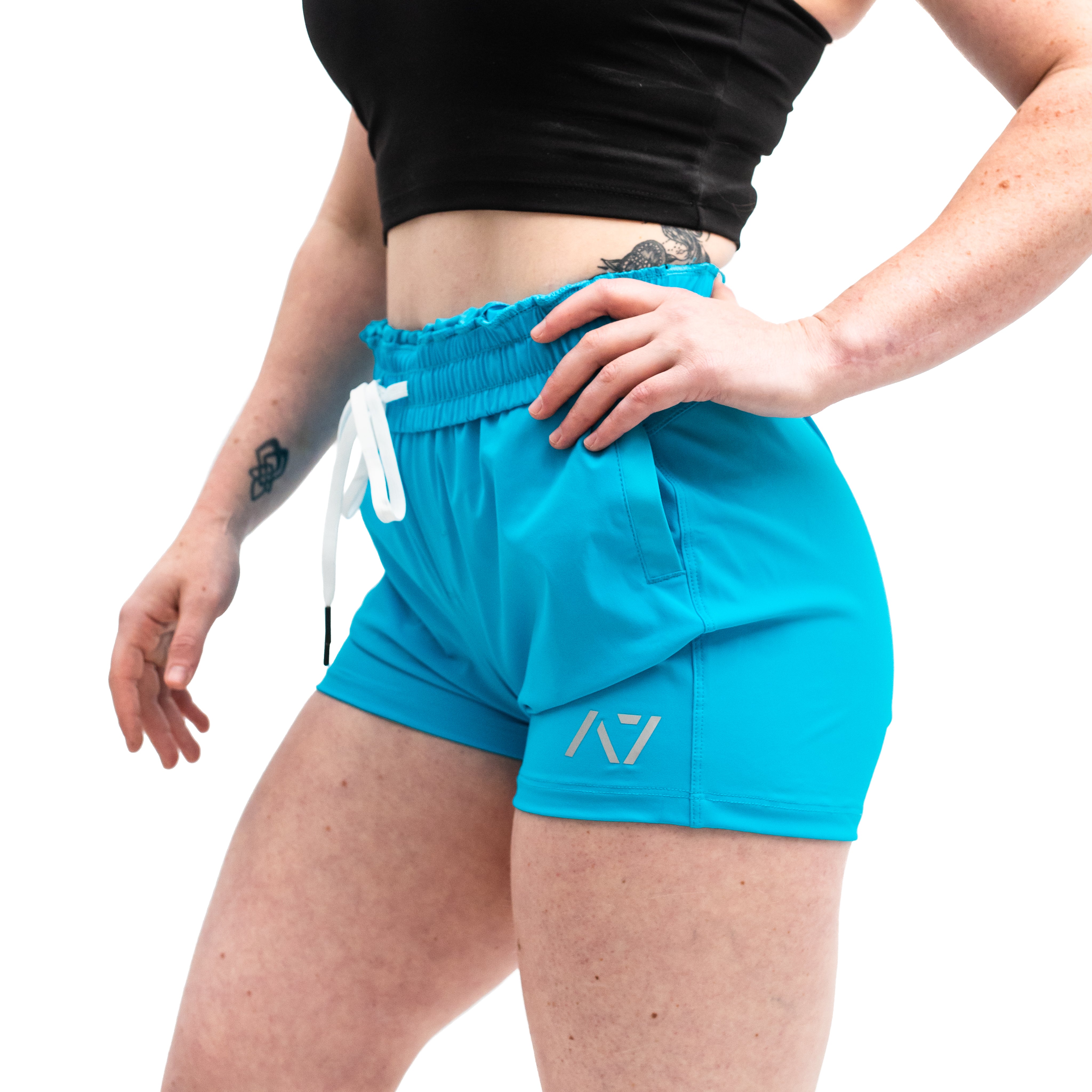 Electric Blue 360-GO KWD shorts were created to provide the flexibility for all the movements in your training while offering the comfort and fit you have come to love through our KWD shorts. Purchase 360-GO KWD shorts from A7 UK and A7 Europe. 360-GO KWD shorts are perfect for powerlifting and weightlifting training. Available in UK and Europe including France, Italy, Germany, the Netherlands, Sweden and Poland.