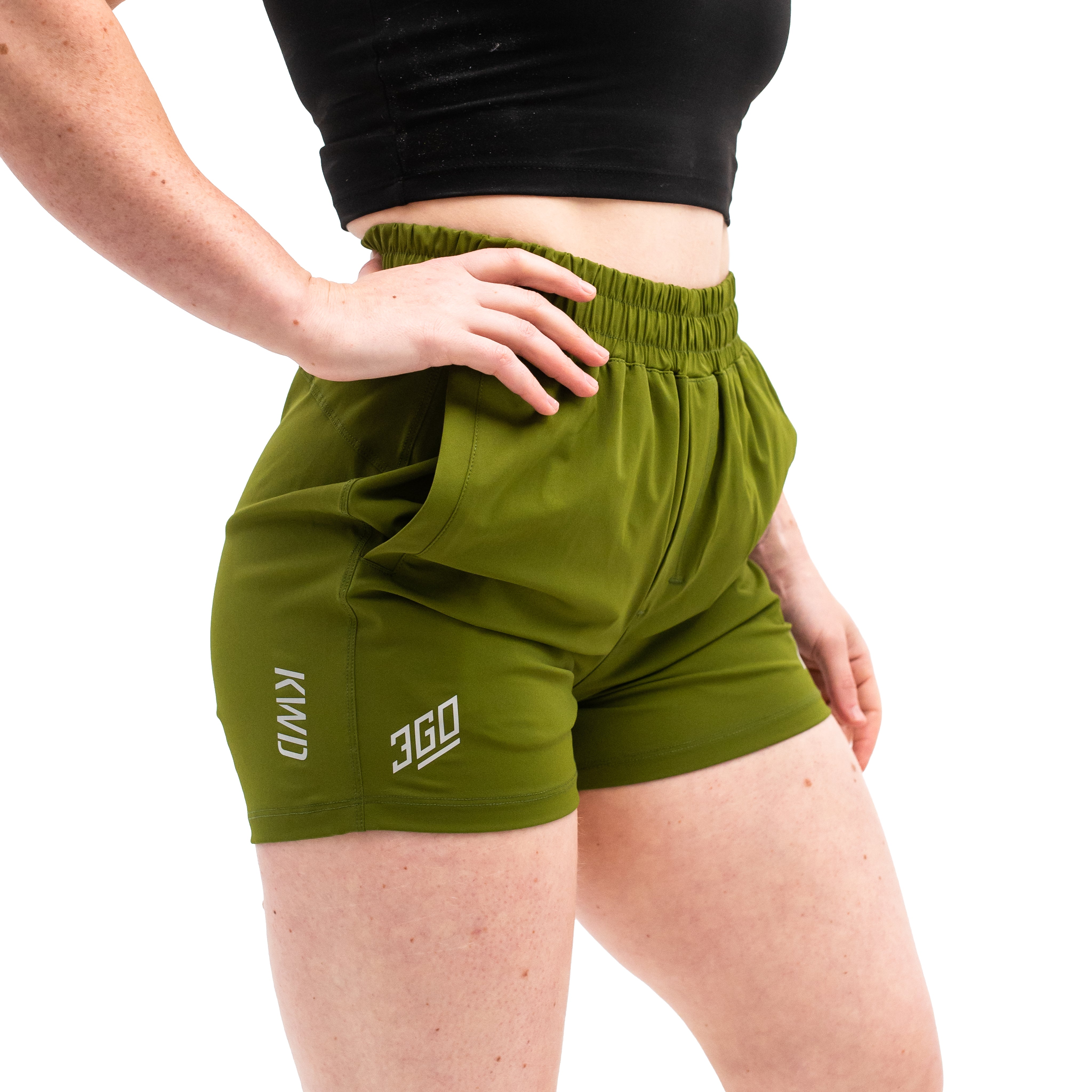 With the 360 degrees stretch of these 360GO KWD Shorts, you are sure to find a pair that will become your own whether in the gym, going on a hike, out on the town, or even just hanging around the house. We decided on a green that reflects a green that reminds us of the depth of the woods, the green moss on the trees, a calm comfort that still packs a punch when worn by our military.