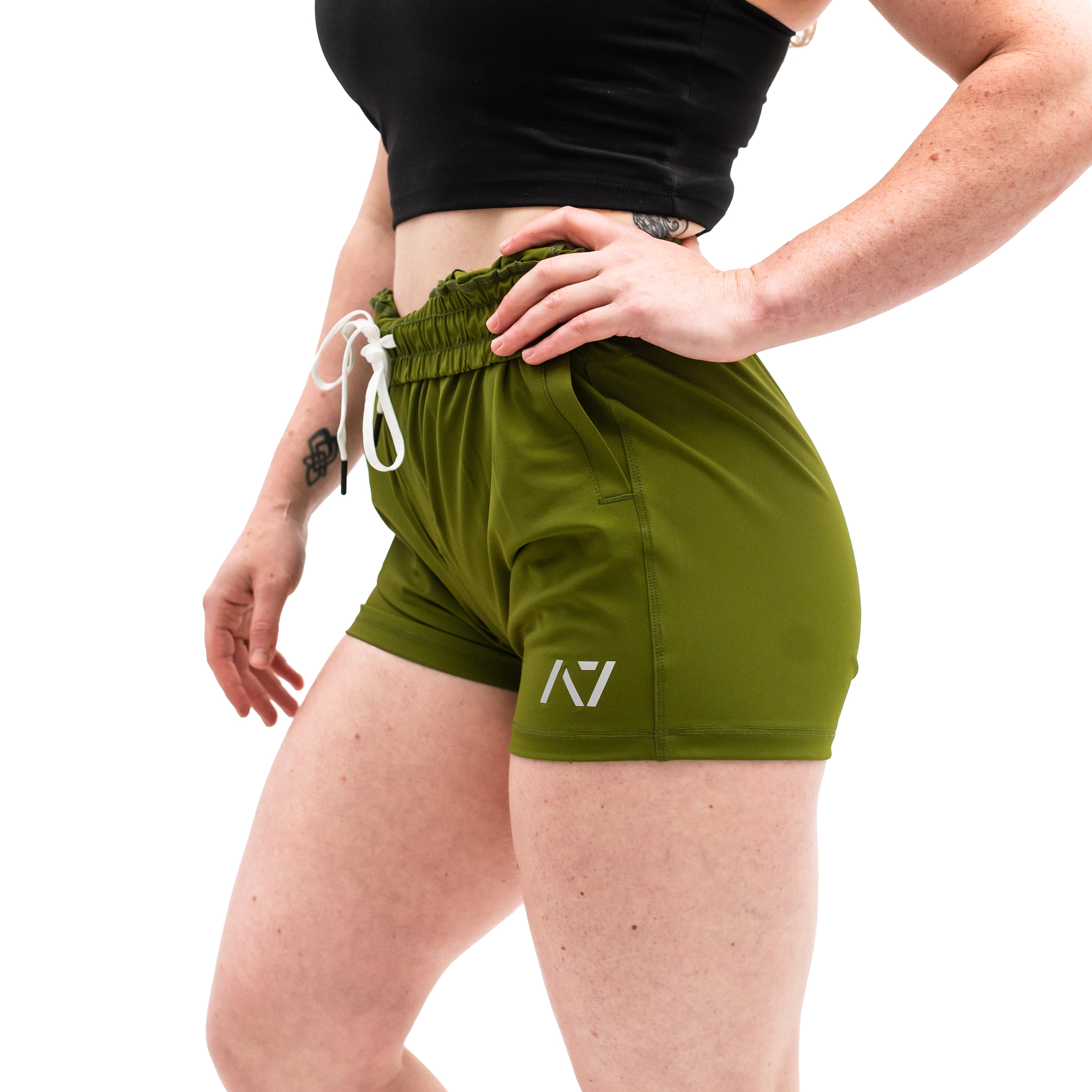 With the 360 degrees stretch of these 360GO KWD Shorts, you are sure to find a pair that will become your own whether in the gym, going on a hike, out on the town, or even just hanging around the house. We decided on a green that reflects a green that reminds us of the depth of the woods, the green moss on the trees, a calm comfort that still packs a punch when worn by our military.