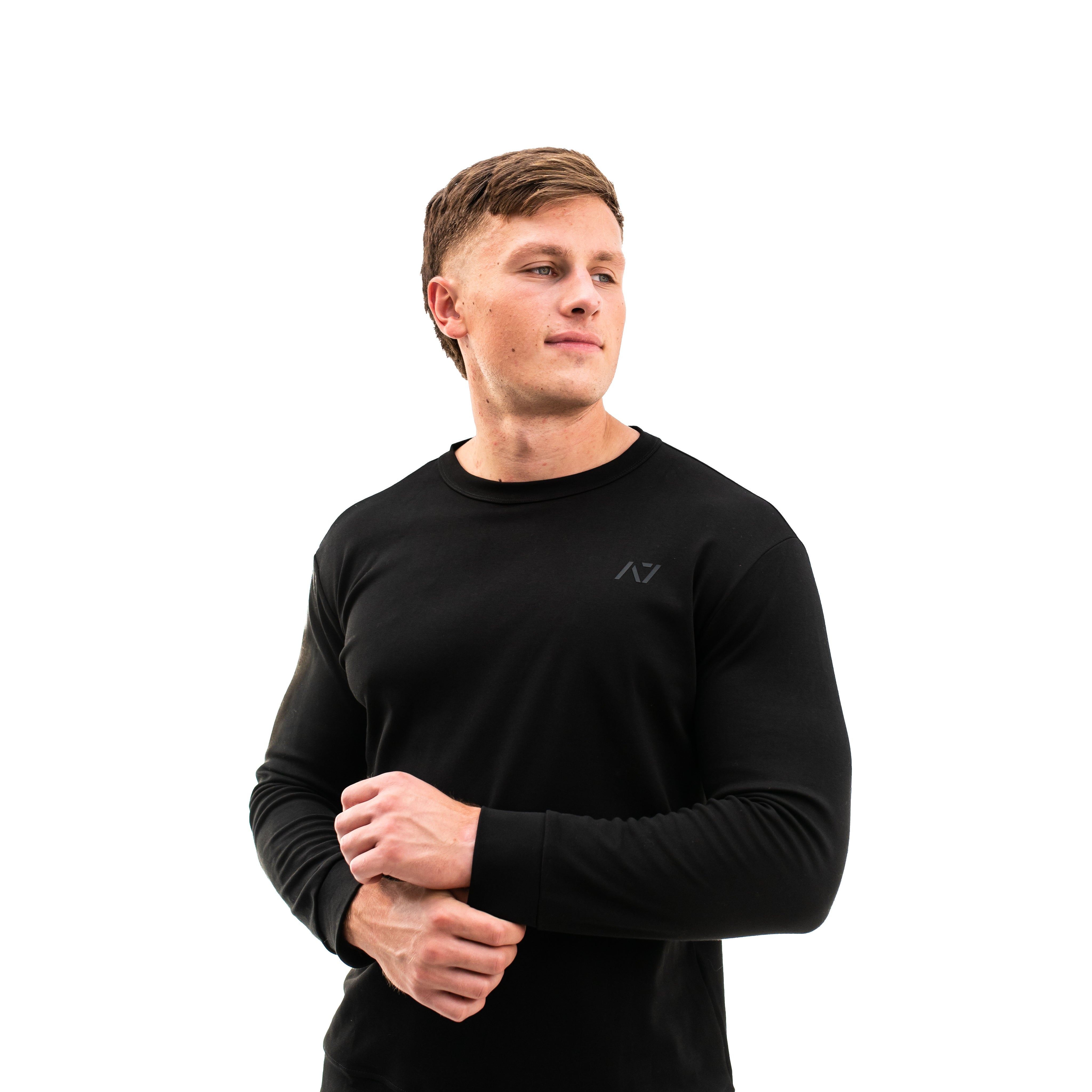 A7 Moxie Crewnecks are part of the A7 balance collection which combines comfort and aesthetics. The pieces in this collection are made with comfortable fabrics and minimal logos to create a simple, yet impactful look. Moxie Crewnecks have 4-way stretch material to move with your shape. A7 crewneck perfect for in and out the gym. Purchase A7 Moxie Creckneck from A7 Europe. Purchase A7 Moxie Crewneck from A7 UK. Available in UK and Europe including France, Italy, Germany, the Netherlands, Sweden and Poland.