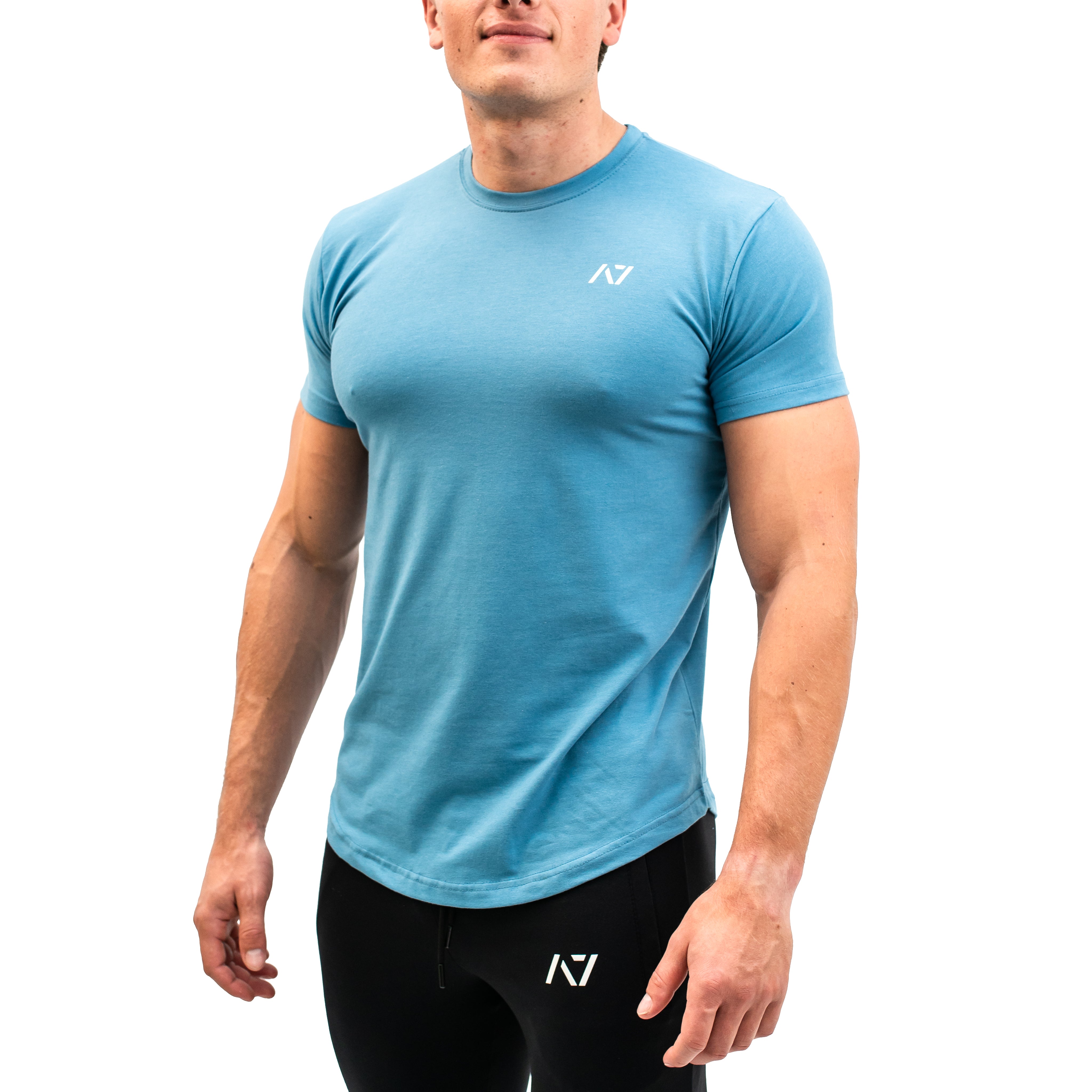 The A7 balance collection which combines comfort and aesthetics. The pieces in this collection are made with comfortable fabrics and minimal logos to create a simple, yet impactful look. The Balance shirts are made with a high quality polyester cotton spandex material. Balance shirts are great for in and out the gym Purchase A7 Balance Shirt from A7 Europe. Purchase A7 Balance Shirt from A7 UK. Available in UK and Europe including France, Italy, Germany, the Netherlands, Sweden and Poland.