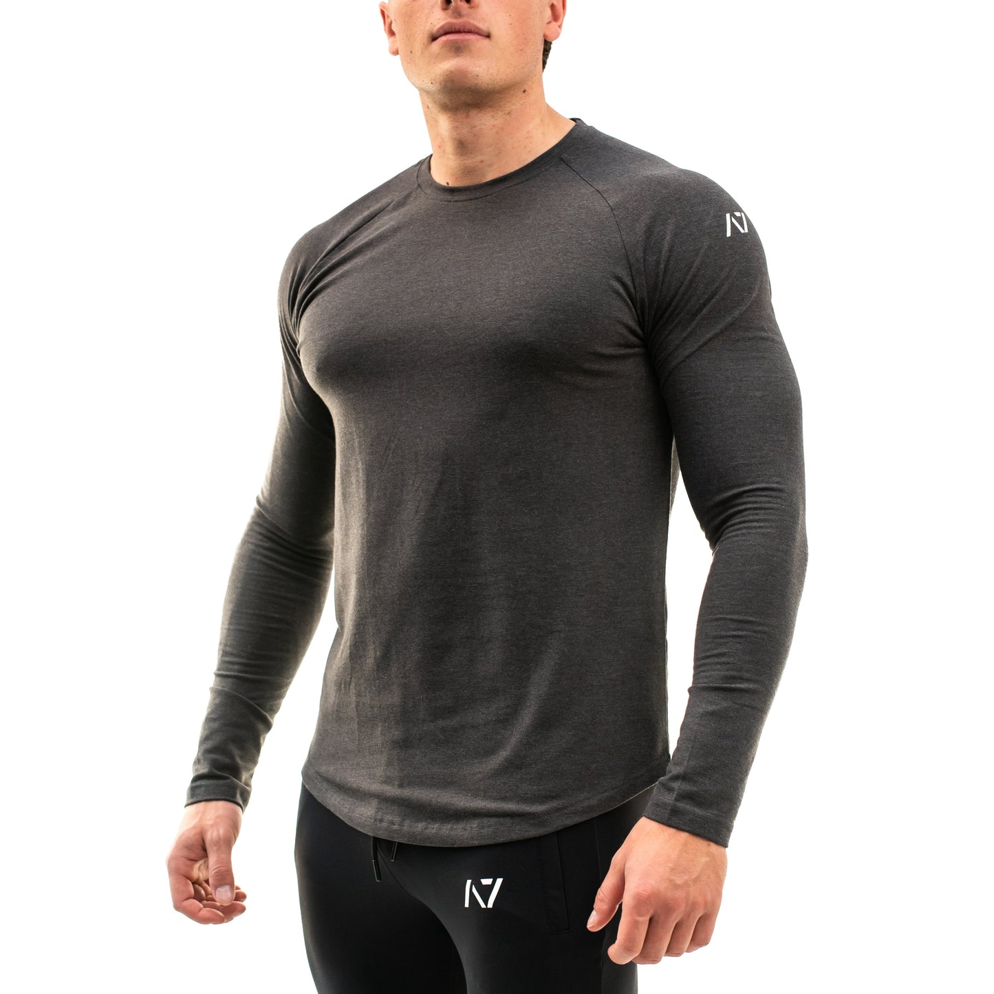 The A7 balance collection which combines comfort and aesthetics. The pieces in this collection are made with comfortable fabrics and minimal logos to create a simple, yet impactful look. The Balance shirts are made with a high quality polyester cotton spandex material. Balance shirts are great for in and out the gym Purchase A7 Balance Shirt from A7 Europe. Purchase A7 Balance Shirt from A7 UK. Available in UK and Europe including France, Italy, Germany, the Netherlands, Sweden and Poland.