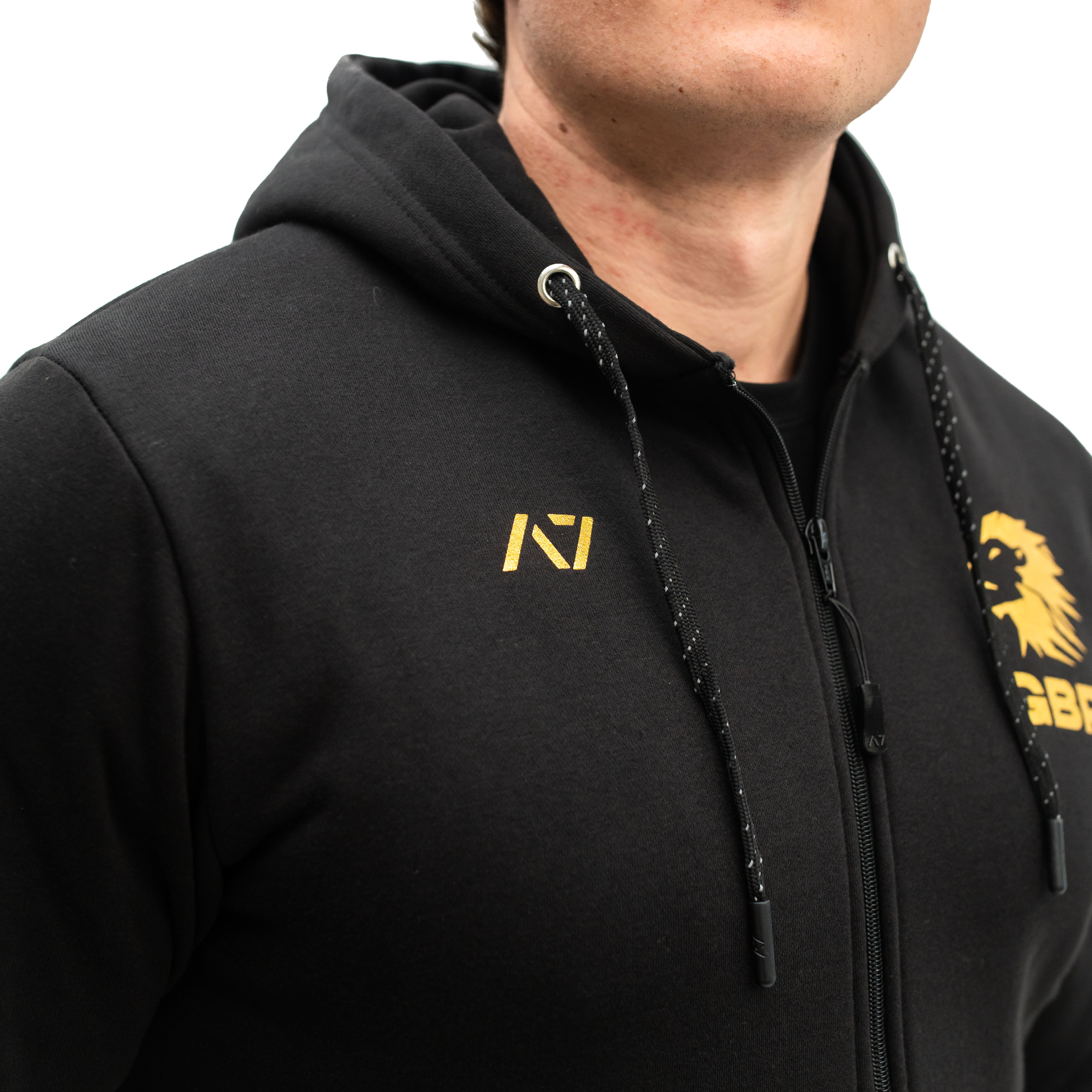 Purchase GB Gold Britannia zip up hoodie in UK and Europe from A7 UK. A7 have the best Bar Grip Tshirts, shipping to UK and Europe from A7 UK. Go Far is our newest design on our zip up hoodie. Demand Greatness on the front with an eagle on the back, in a chromium colourway! A7UK supplies the best Powerlifting apparel for all your workouts. Available in UK and Europe including France, Italy, Germany, the Netherlands, Sweden and Poland.