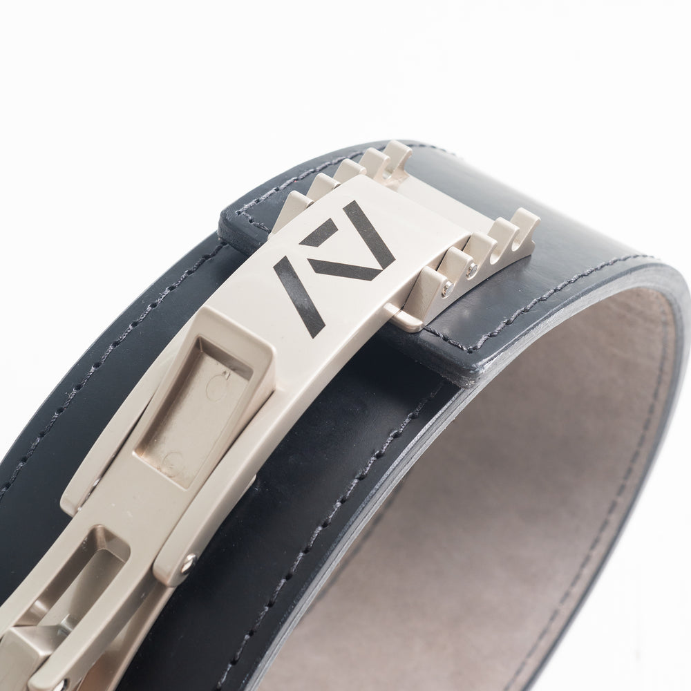 
                      
                        A7 IPF Approved PAL Lever Belt features a black design with black leather, black engraved buckle and debossed A7 logo on the leather. The new Pioneer Adjustable Lever, PAL, buckle allows you to quickly adjust the tightness of your belt for a perfect fit. The IPF Approved Kit includes Singlet, A7 Meet Shirt, A7 Zebra Wrist Wraps, A7 Deadlift Socks, Hourglass Knee Sleeves (Stiff Knee Sleeves and Rigor Mortis Knee Sleeves). All A7 Powerlifting Equipment shipping to UK, Norway, Switzerland and Iceland.
                      
                    