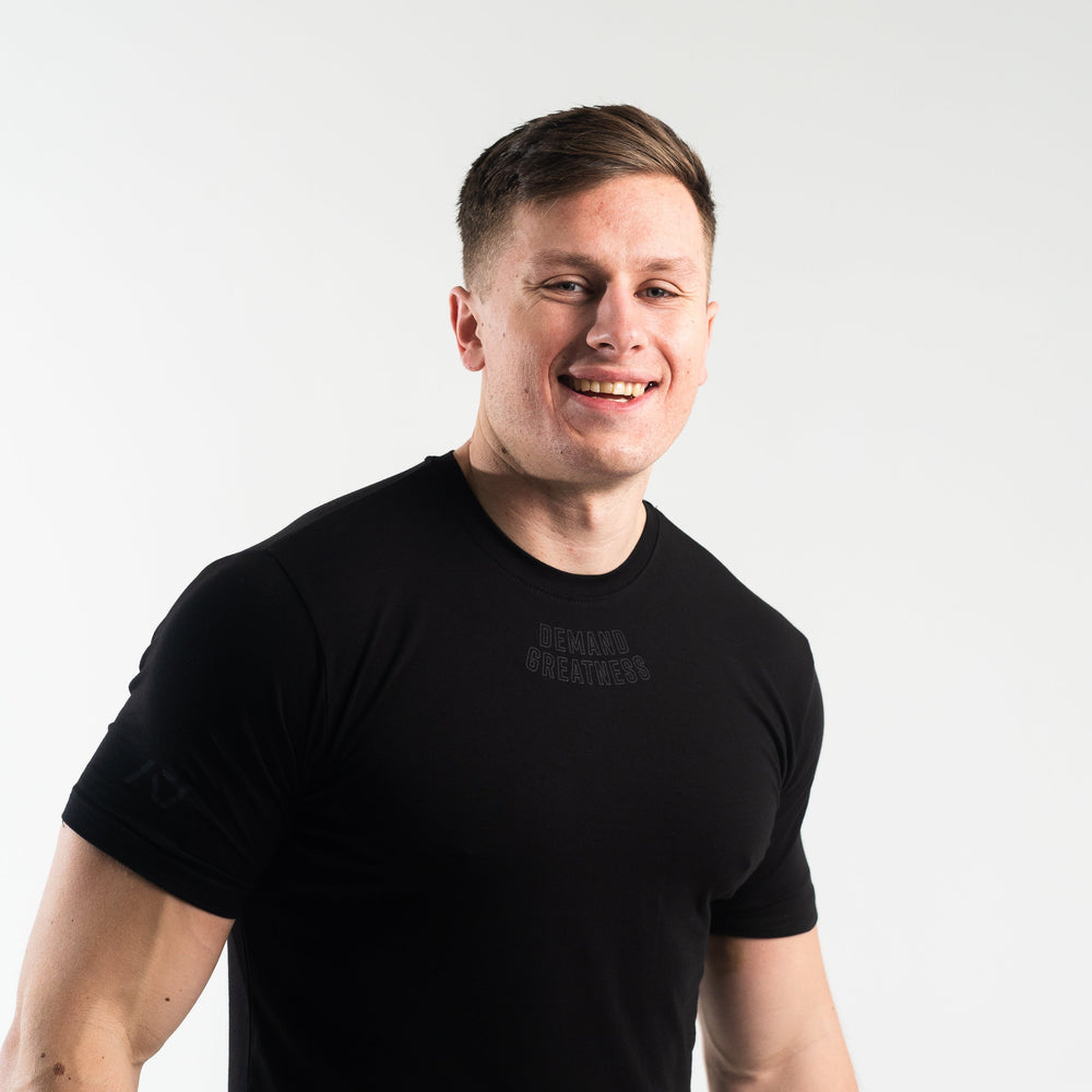 
                      
                        DG23 Stealth is our new meet shirt design highlighting Demand Greatness with a double outline font to showcase your impact on the platform. The DG23 Meet Shirt is IPF Approved. Shop the full A7 Powerlifting IPF Approved Equipment collection. The IPF Approved Kit includes Powerlifting Singlet, A7 Meet Shirt, A7 Zebra Wrist Wraps, A7 Deadlift Socks, Hourglass Knee Sleeves (Stiff Knee Sleeves and Rigor Mortis Knee Sleeves). All A7 Powerlifting Equipment shipping to UK, Norway, Switzerland and Iceland.
                      
                    