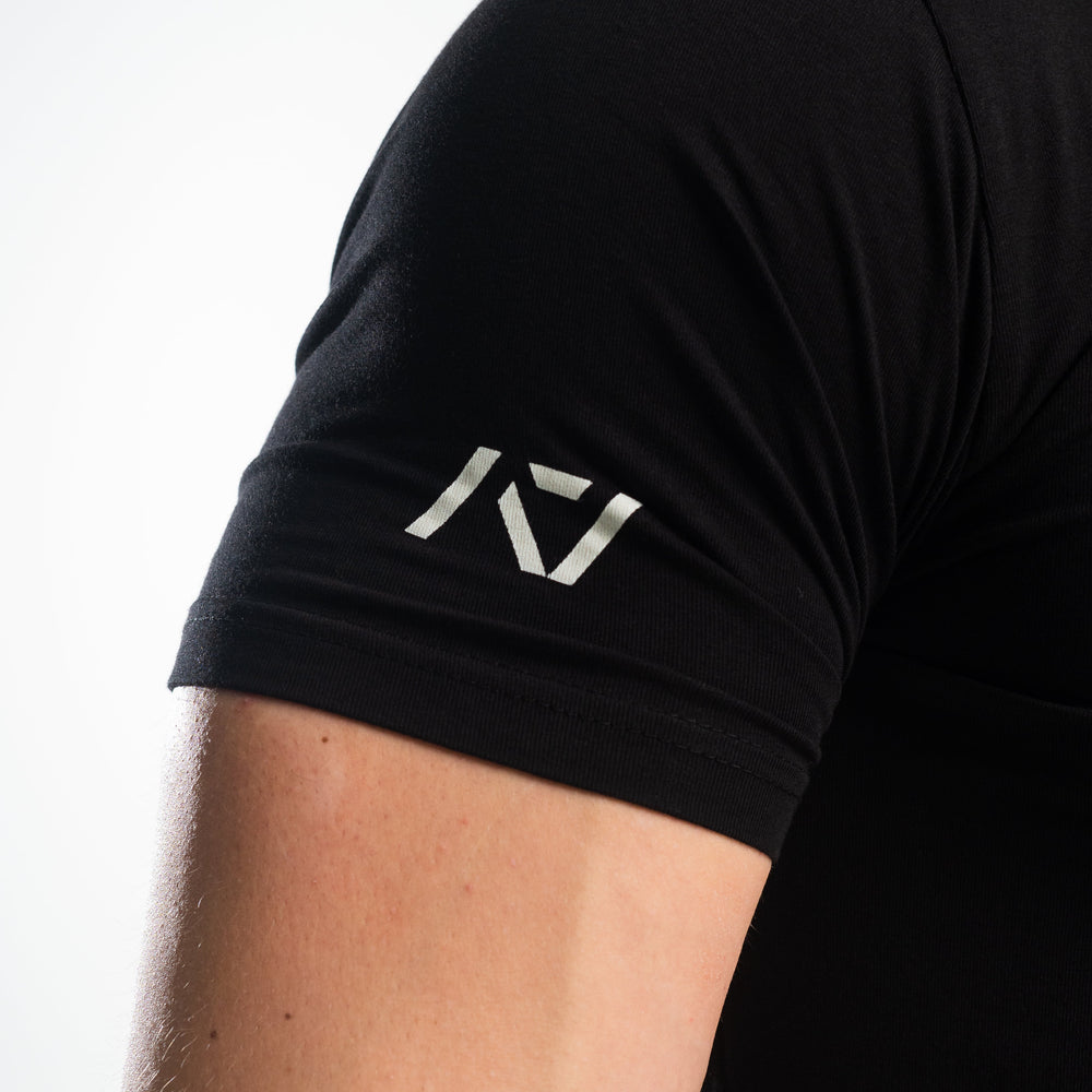 
                      
                        DG23 Domino is our new meet shirt design highlighting Demand Greatness with a double outline font to showcase your impact on the platform. The DG23 Meet Shirt is IPF Approved. Shop the full A7 Powerlifting IPF Approved Equipment collection. The IPF Approved Kit includes Powerlifting Singlet, A7 Meet Shirt, A7 Zebra Wrist Wraps, A7 Deadlift Socks, Hourglass Knee Sleeves (Stiff Knee Sleeves and Rigor Mortis Knee Sleeves). All A7 Powerlifting Equipment shipping to UK, Norway, Switzerland and Iceland.
                      
                    
