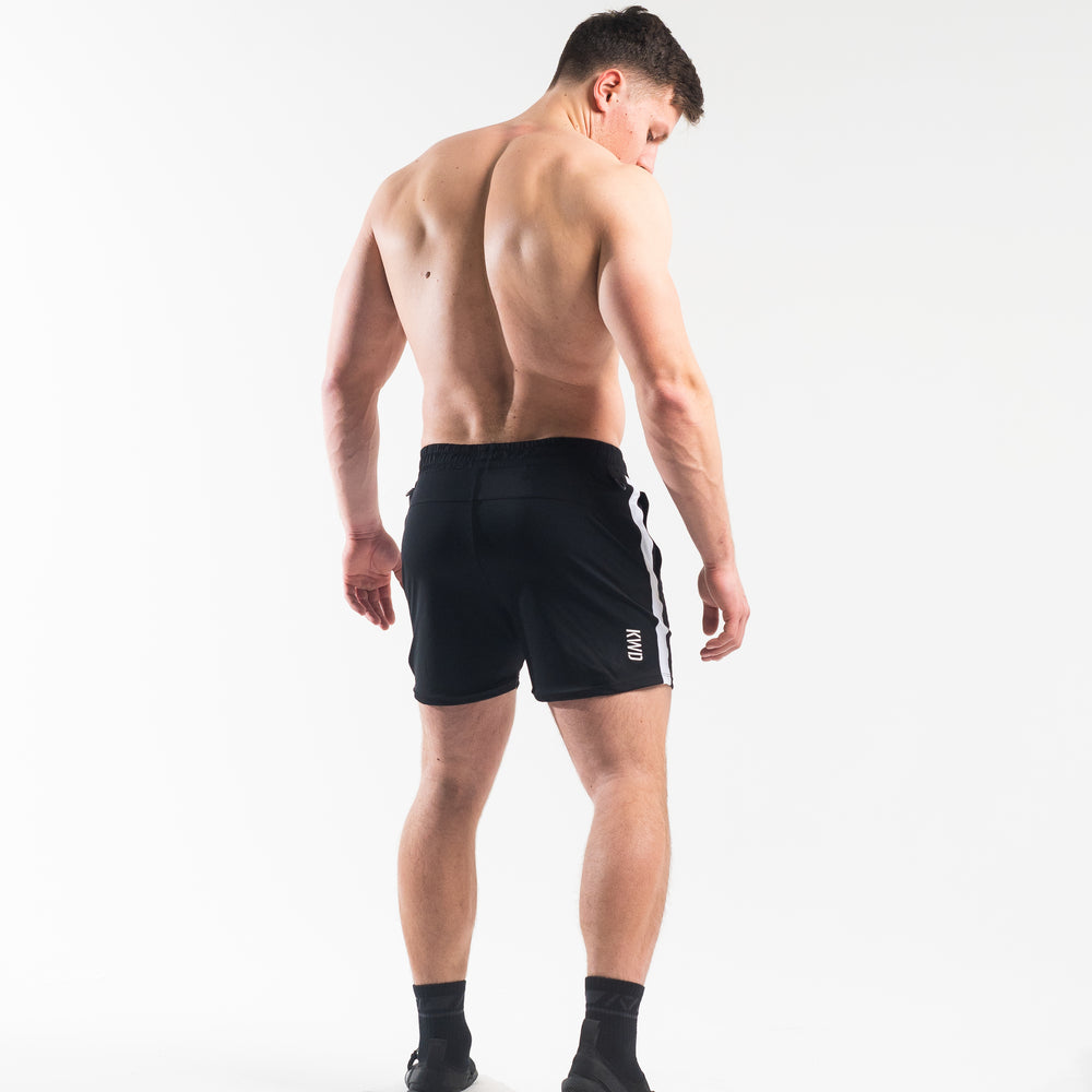 
                      
                        360GO was created to provide the flexibility for all movements in your training while offering comfort. These shorts offer 360 degrees of stretch in all angles and allow you to remain comfortable without limiting any movement in both training and life environments. Designed with a wide drawstring to easily adjust your waist without slipping. Purchase 360GO Domino Squat Shorts from A7 UK. All A7 Powerlifting Equipment shipping to UK, Norway, Switzerland and Iceland.
                      
                    