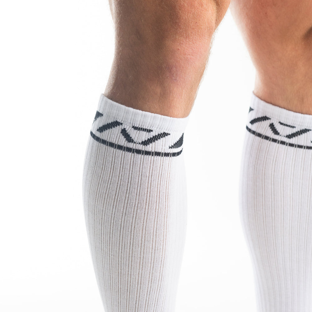 
                      
                        A7 Domino Deadlift socks are designed specifically for pulls and keep your shins protected from scrapes. A7 deadlift socks are a perfect pair to wear in training or powerlifting competition. The IPF Approved Kit includes Powerlifting Singlet, A7 Meet Shirt, A7 Zebra Wrist Wraps, A7 Deadlift Socks, Hourglass Knee Sleeves (Stiff Knee Sleeves and Rigor Mortis Knee Sleeves). All A7 Powerlifting Equipment shipping to UK, Norway, Switzerland and Iceland.
                      
                    