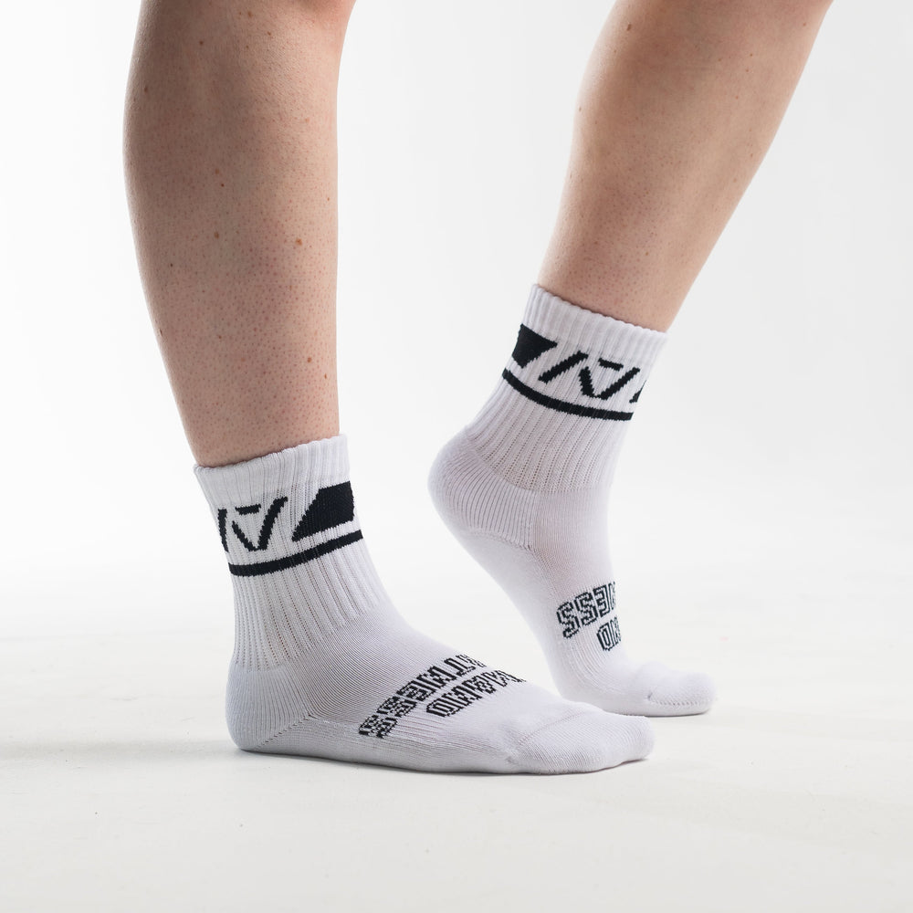 A7 Domino Crew socks showcase gold logos and let your energy show on the platform, in your training or while out and about. The IPF Approved Stealth Meet Kit includes Powerlifting Singlet, A7 Meet Shirt, A7 Zebra Wrist Wraps, A7 Deadlift Socks, Hourglass Knee Sleeves (Stiff Knee Sleeves and Rigor Mortis Knee Sleeves). All A7 Powerlifting Equipment shipping to UK, Norway, Switzerland and Iceland.