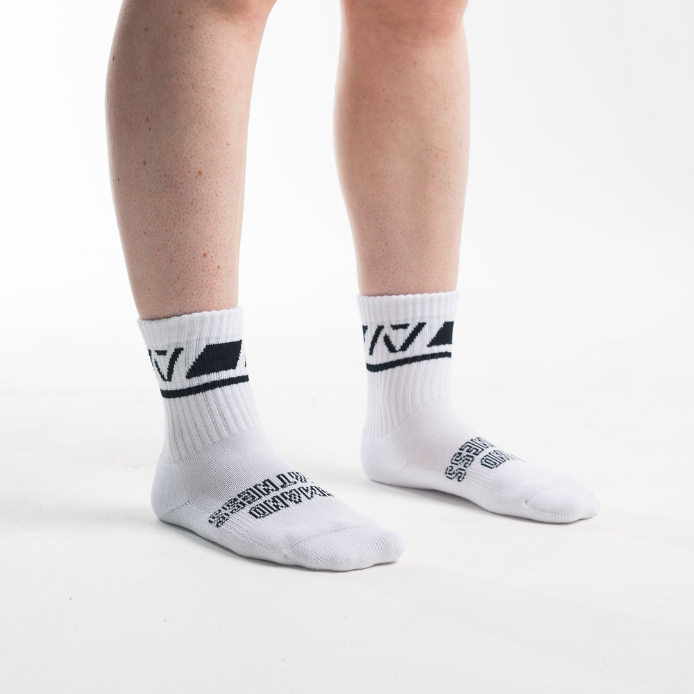 
                      
                        A7 Domino Crew socks showcase gold logos and let your energy show on the platform, in your training or while out and about. The IPF Approved Stealth Meet Kit includes Powerlifting Singlet, A7 Meet Shirt, A7 Zebra Wrist Wraps, A7 Deadlift Socks, Hourglass Knee Sleeves (Stiff Knee Sleeves and Rigor Mortis Knee Sleeves). All A7 Powerlifting Equipment shipping to UK, Norway, Switzerland and Iceland.
                      
                    