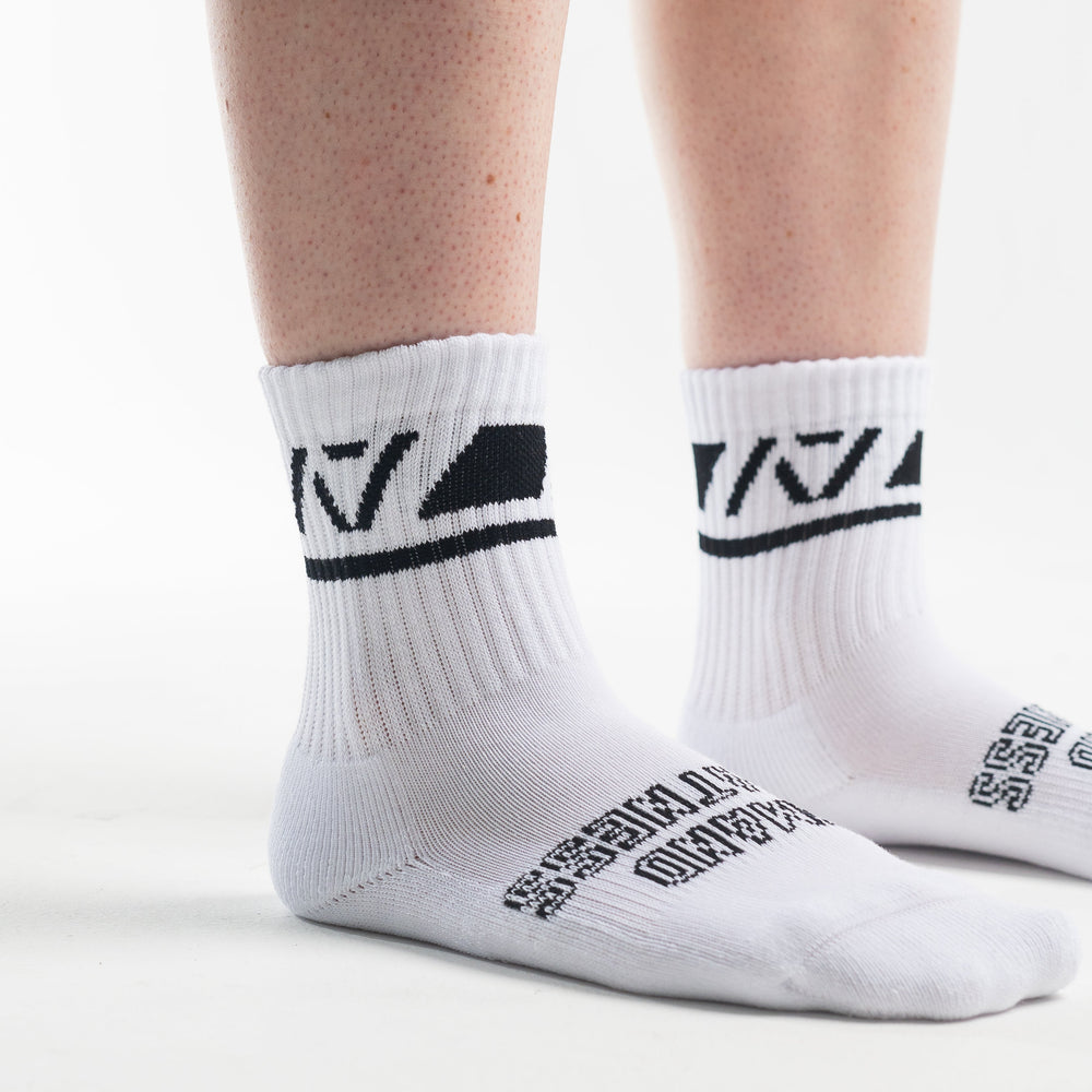 
                      
                        A7 Domino Crew socks showcase gold logos and let your energy show on the platform, in your training or while out and about. The IPF Approved Stealth Meet Kit includes Powerlifting Singlet, A7 Meet Shirt, A7 Zebra Wrist Wraps, A7 Deadlift Socks, Hourglass Knee Sleeves (Stiff Knee Sleeves and Rigor Mortis Knee Sleeves). All A7 Powerlifting Equipment shipping to UK, Norway, Switzerland and Iceland.
                      
                    