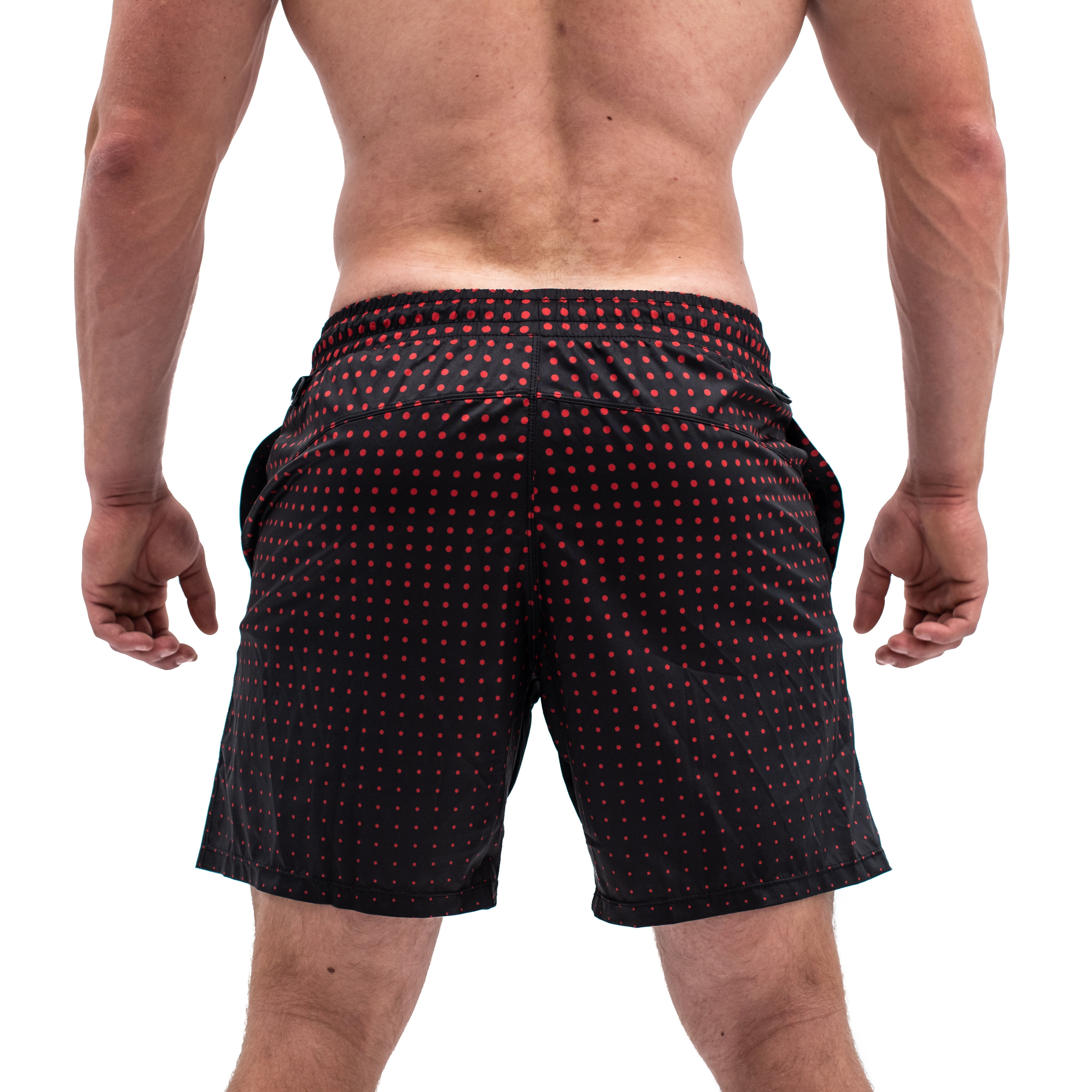 Have you ever squatted in shorts and realised that they may be too tight on you at the bottom of a squat? A7 Centre-stretch Squat Shorts are made with stretchy fabric in between legs making them perfect shorts for squat and squats for deadlifts. KWD shorts have a shorter inseam and are designed to show off your quads (KWaDs). Short inseam squat shorts, short shorts and deadlift shorts. Available in UK and Europe including France, Italy, Germany, Sweden and Poland.