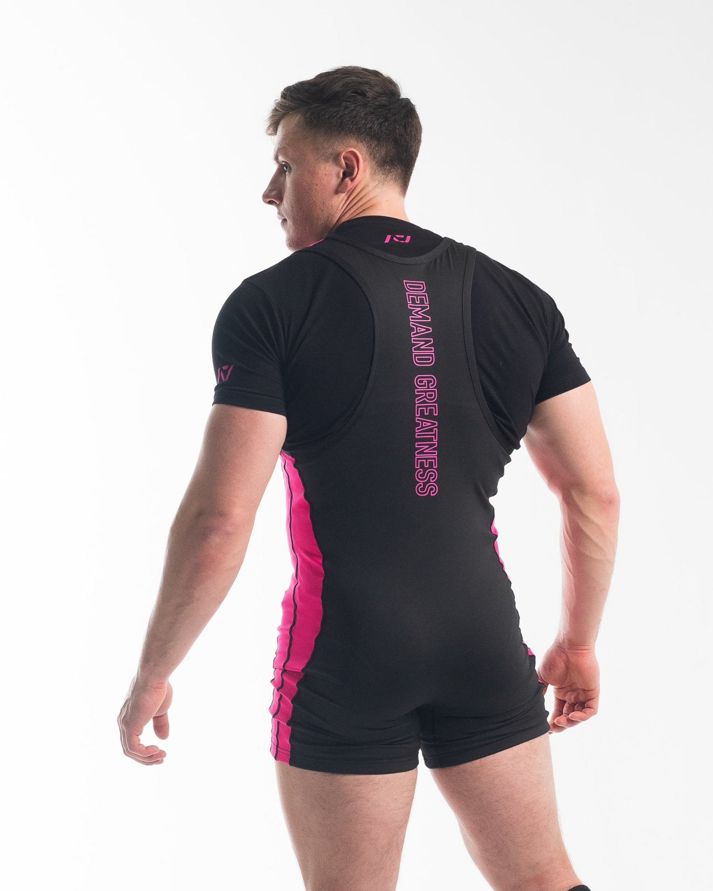 Luno Men's Singlet - IPF Approved - Flamingo