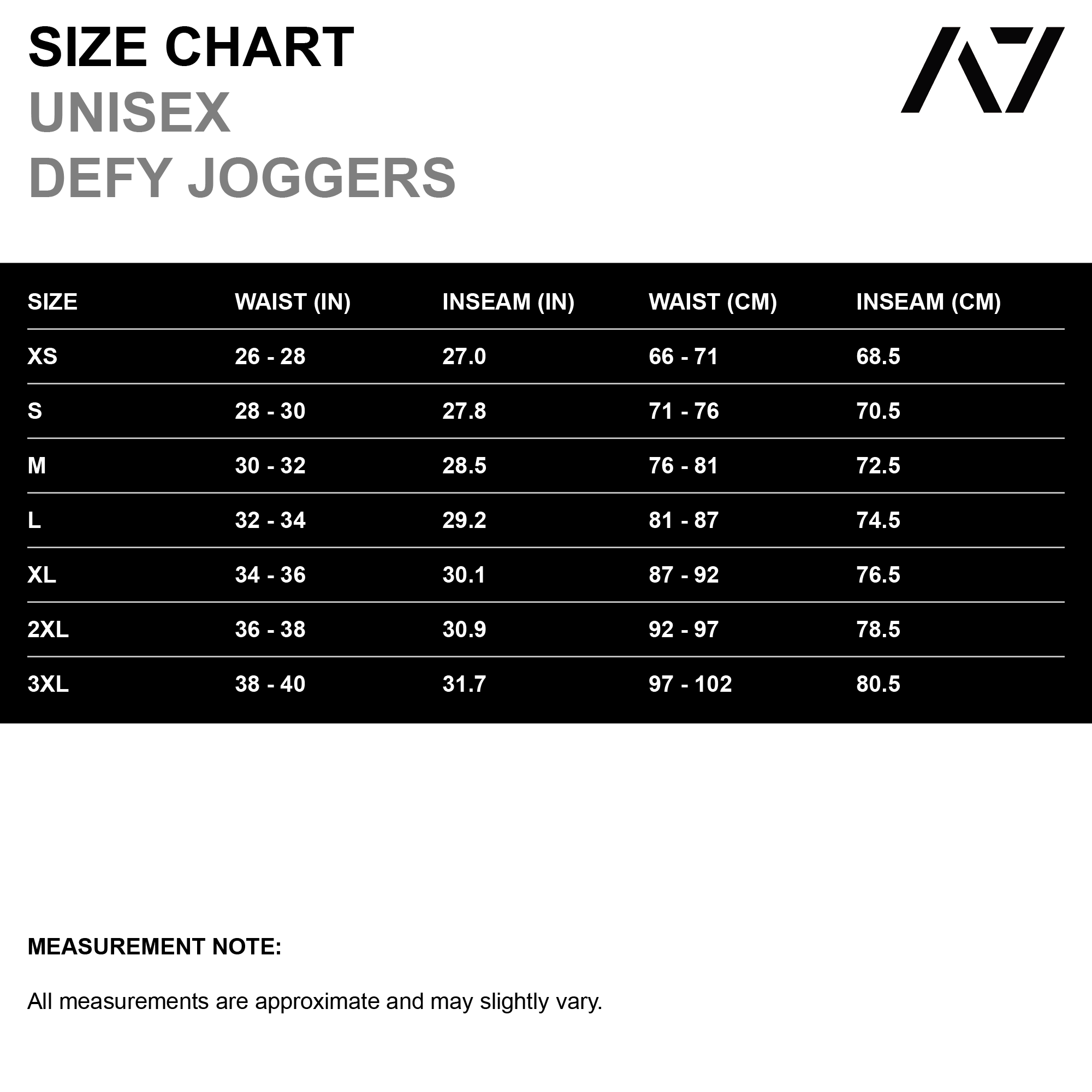 Defy joggers are just as comfortable in the gym as they are going out. These are made with premium moisture-wicking 4-way-stretch material for greater range of motion. These are a great fit for both men and women. Available in UK and Europe including France, Italy, Germany, Sweden and Poland.