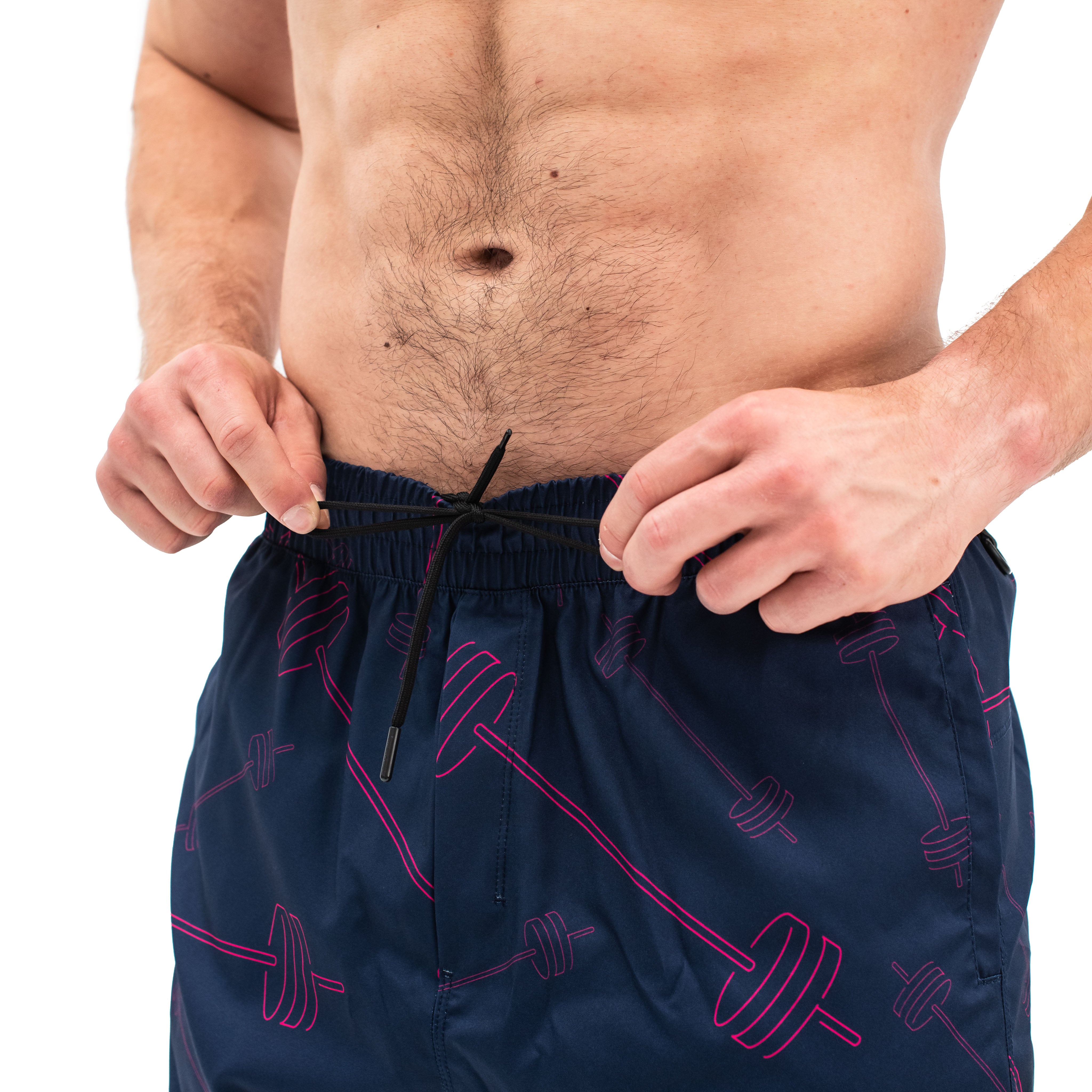 Have you ever squatted in shorts and realised that they may be too tight on you at the bottom of a squat? We have solved this problem with A7 Centre-stretch Squat Shorts. The shorts are made with stretchy fabric in between legs so you are never constricted during your squat. KWD shorts have a shorter inseam and are designed to show off your quads (KWaDs).